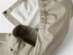 Lil Atelier regntøj mourning dove med prikker